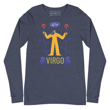 Virgo Unisex Long Sleeve Tee - Raw Edition