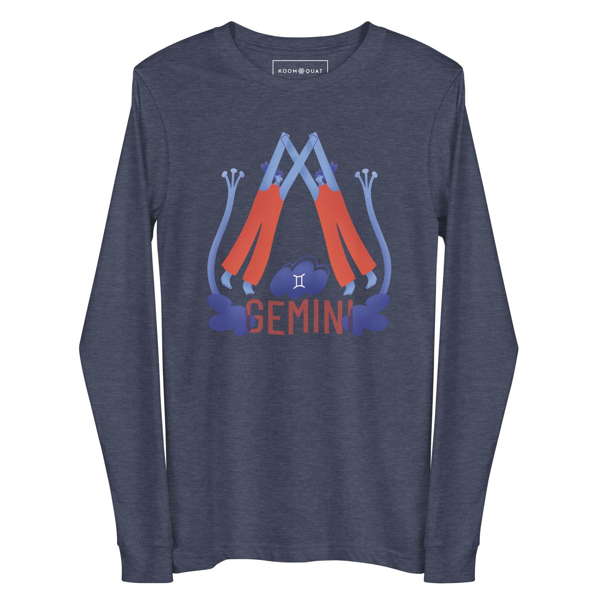 Gemini Unisex Long Sleeve Tee - Raw Edition - 