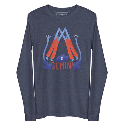 Gemini Unisex Long Sleeve Tee - Raw Edition