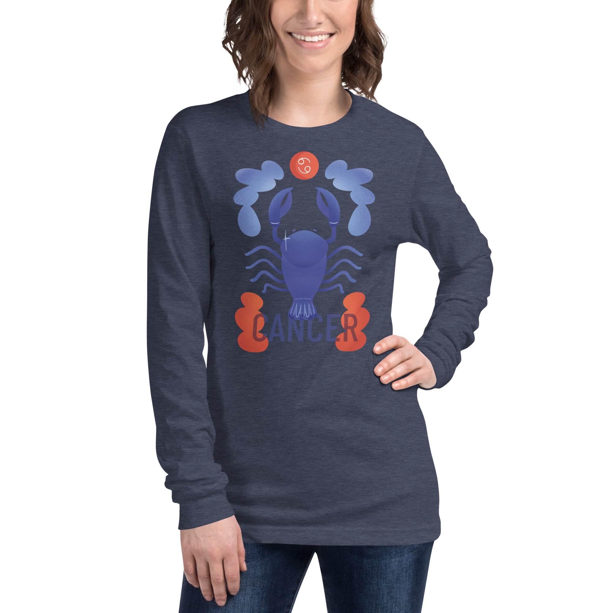 Cancer Unisex Long Sleeve Tee - Raw Edition - 