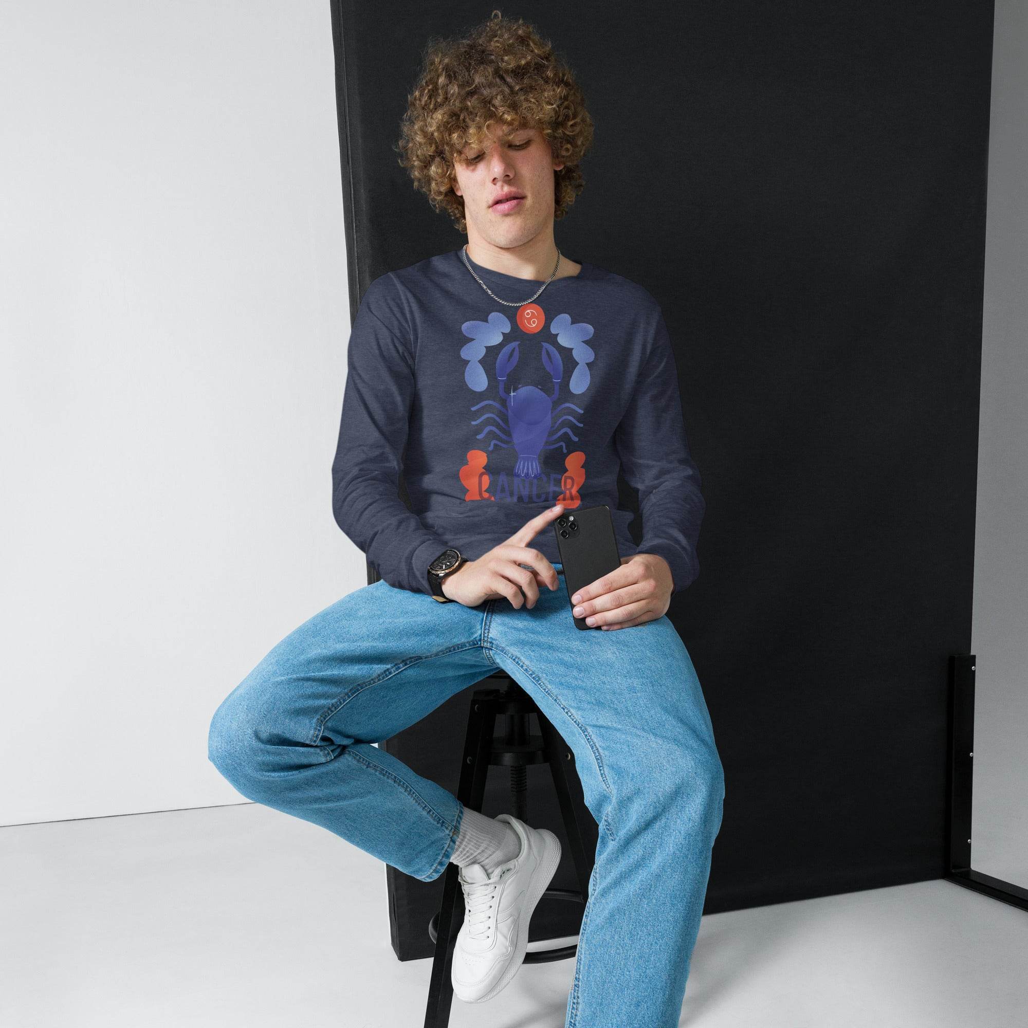 Cancer Unisex Long Sleeve Tee - Raw Edition - 
