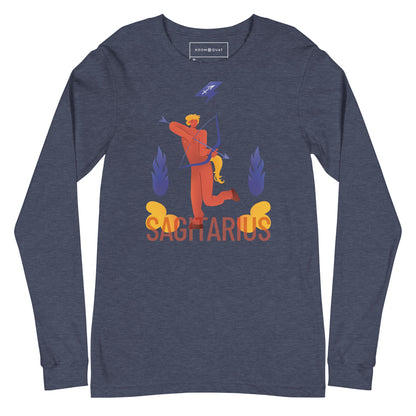 Sagittarius Unisex Long Sleeve Tee - Raw Edition