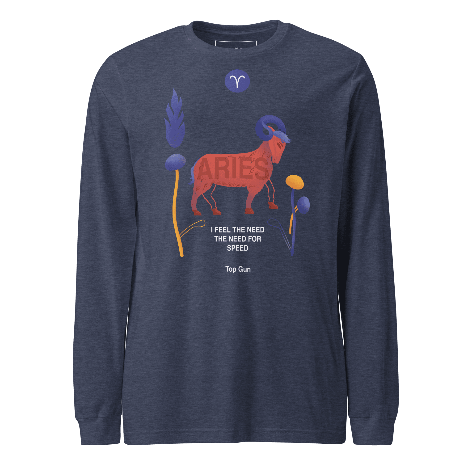 Aries Unisex Long Sleeve Tee Top Gun - Edition - 