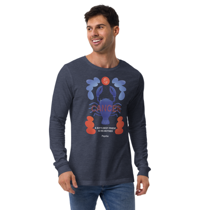 Cancer Unisex Long Sleeve Tee Psycho Edition