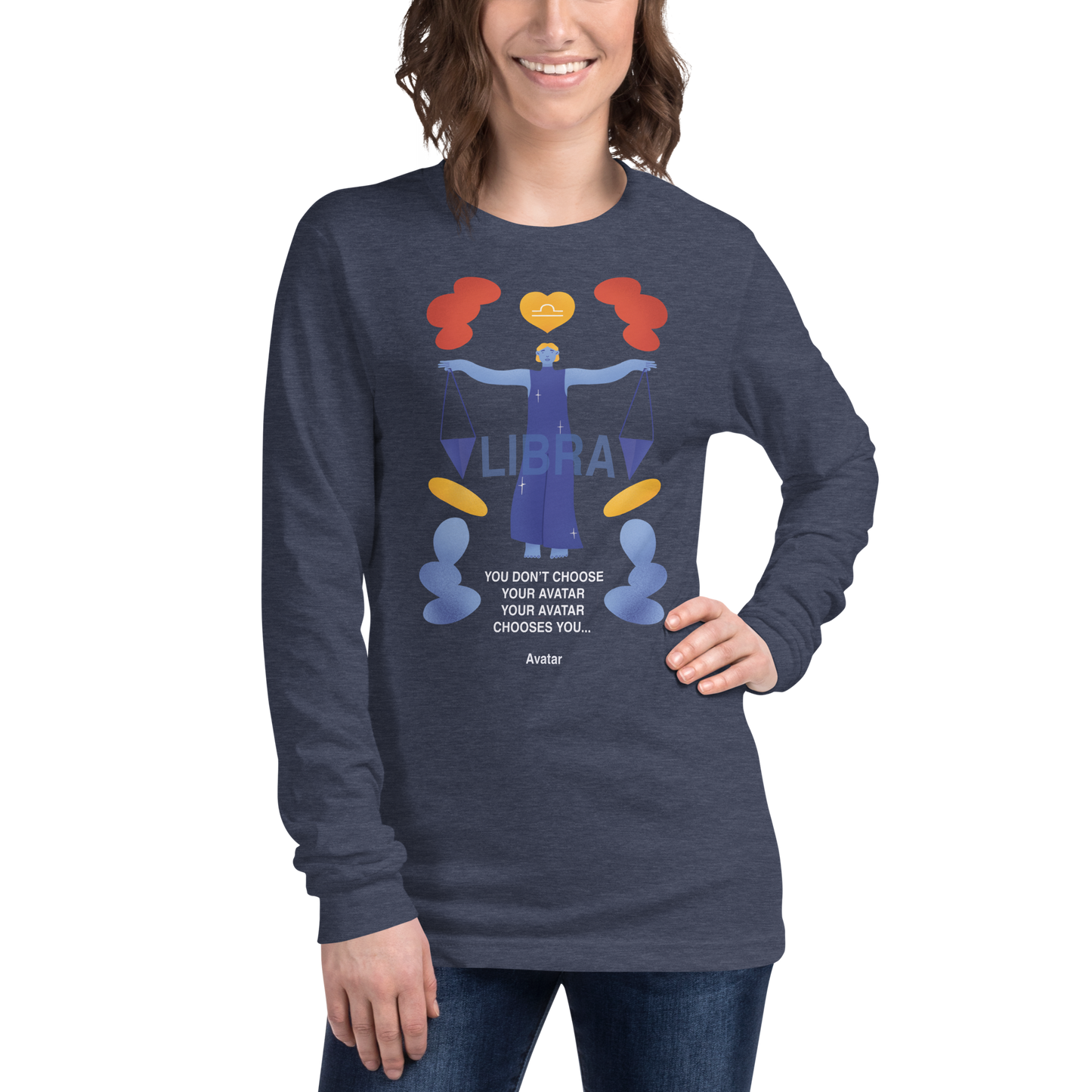 Libra Unisex Long Sleeve Tee - Avatar Edition