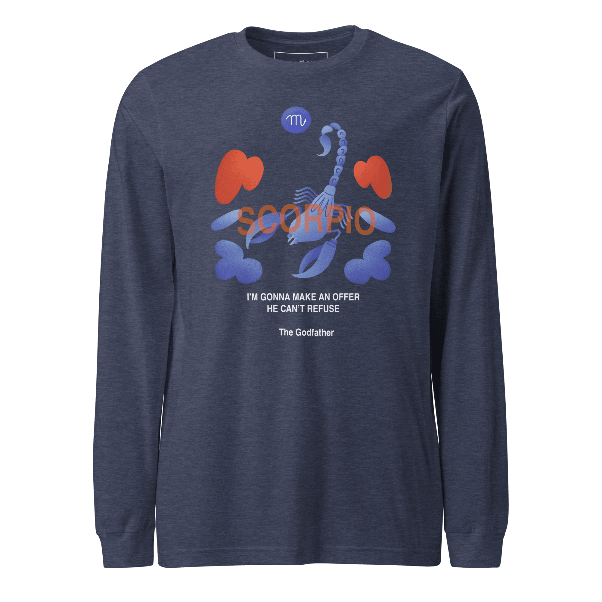 Scorpio Unisex Long Sleeve Tee - Godfather B Edition - 