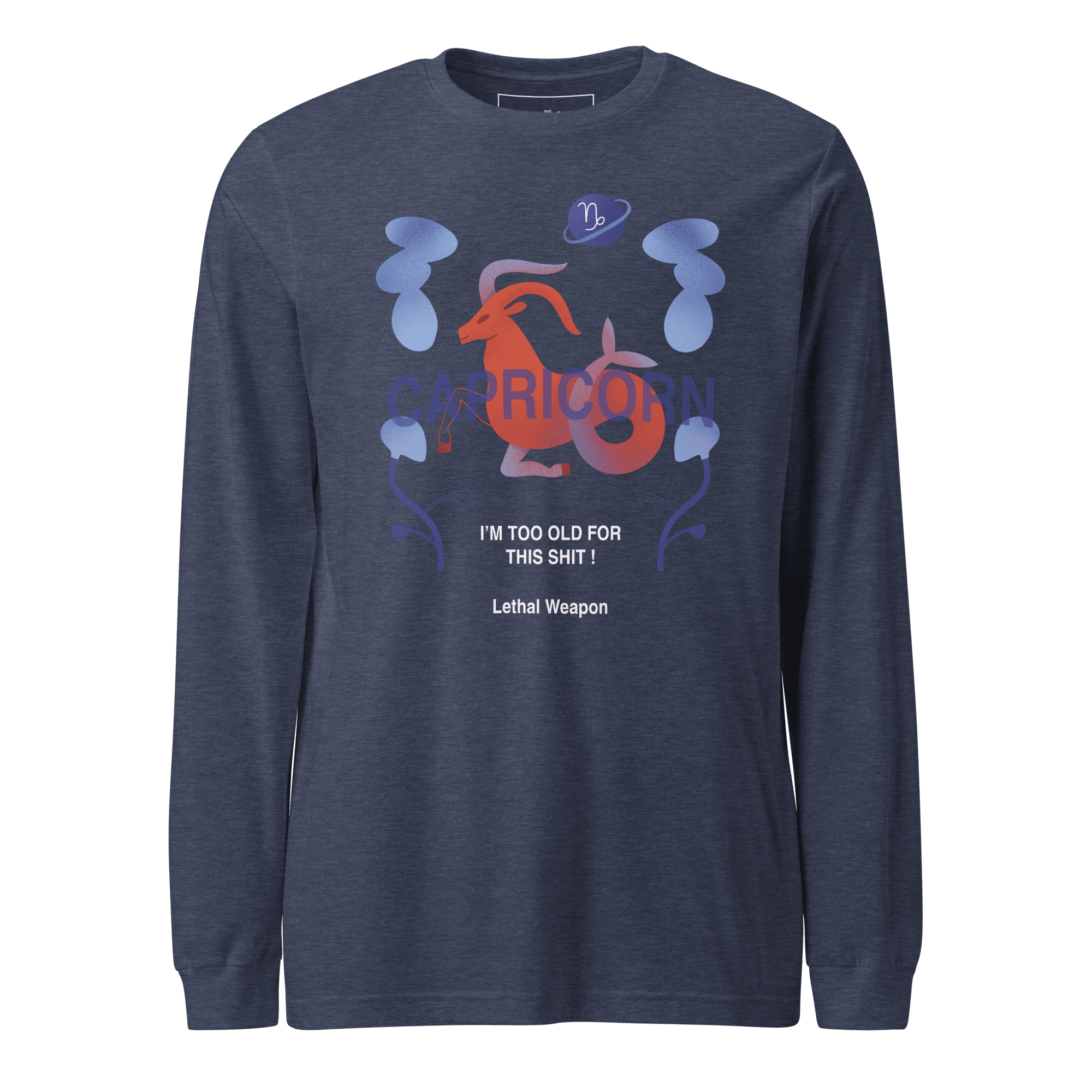 Capricorn Unisex Long Sleeve Tee - Lethal Weapon Edition - 