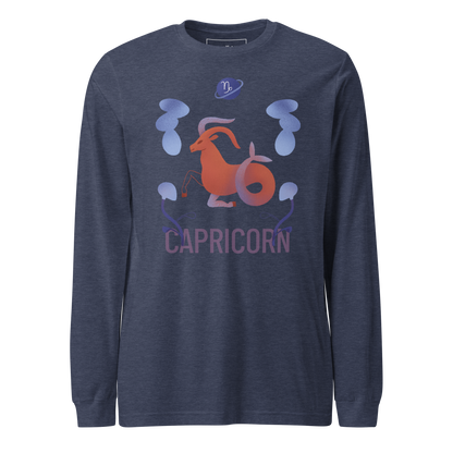 Capricorn Unisex Long Sleeve Tee - Raw Edition