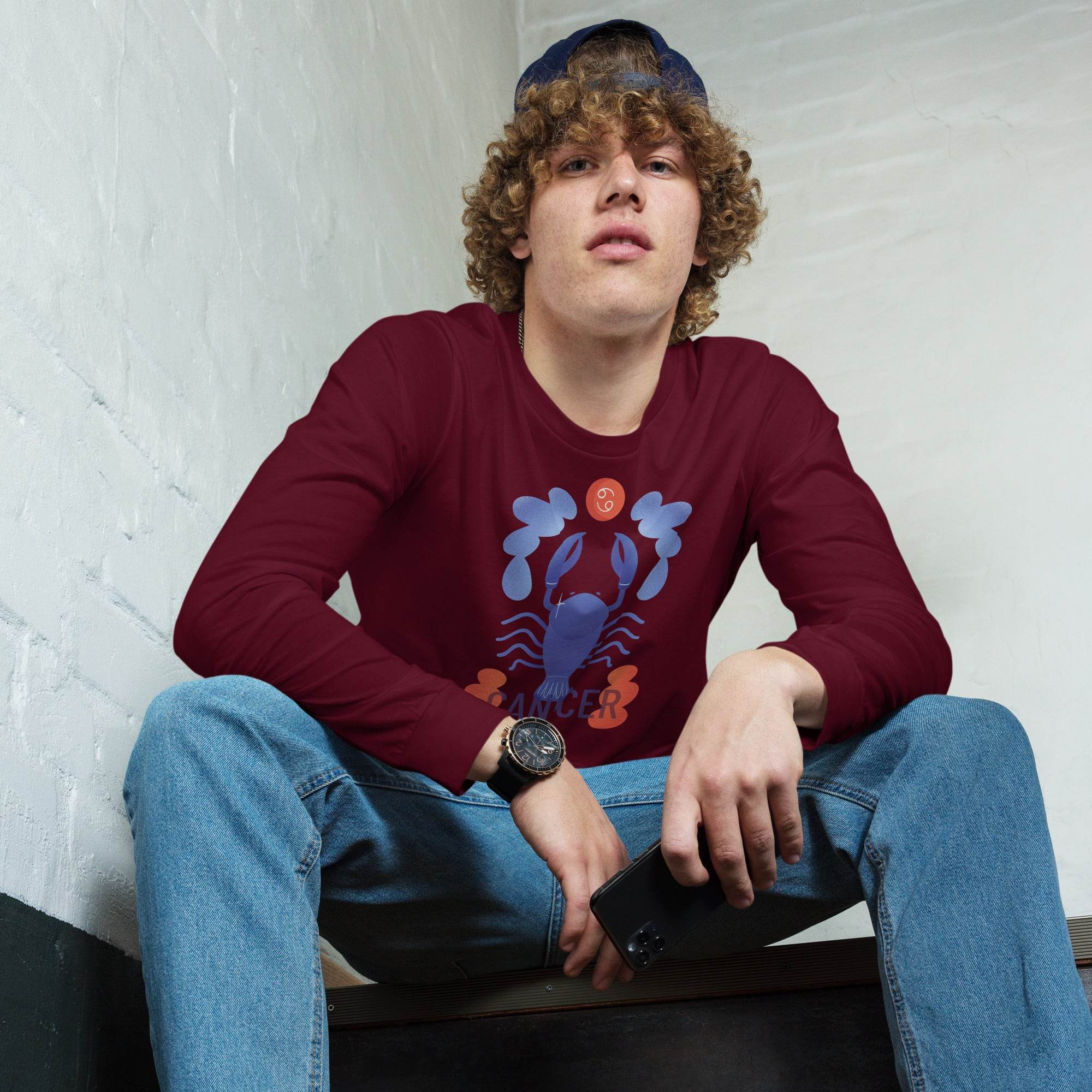 Cancer Unisex Long Sleeve Tee - Raw Edition - 