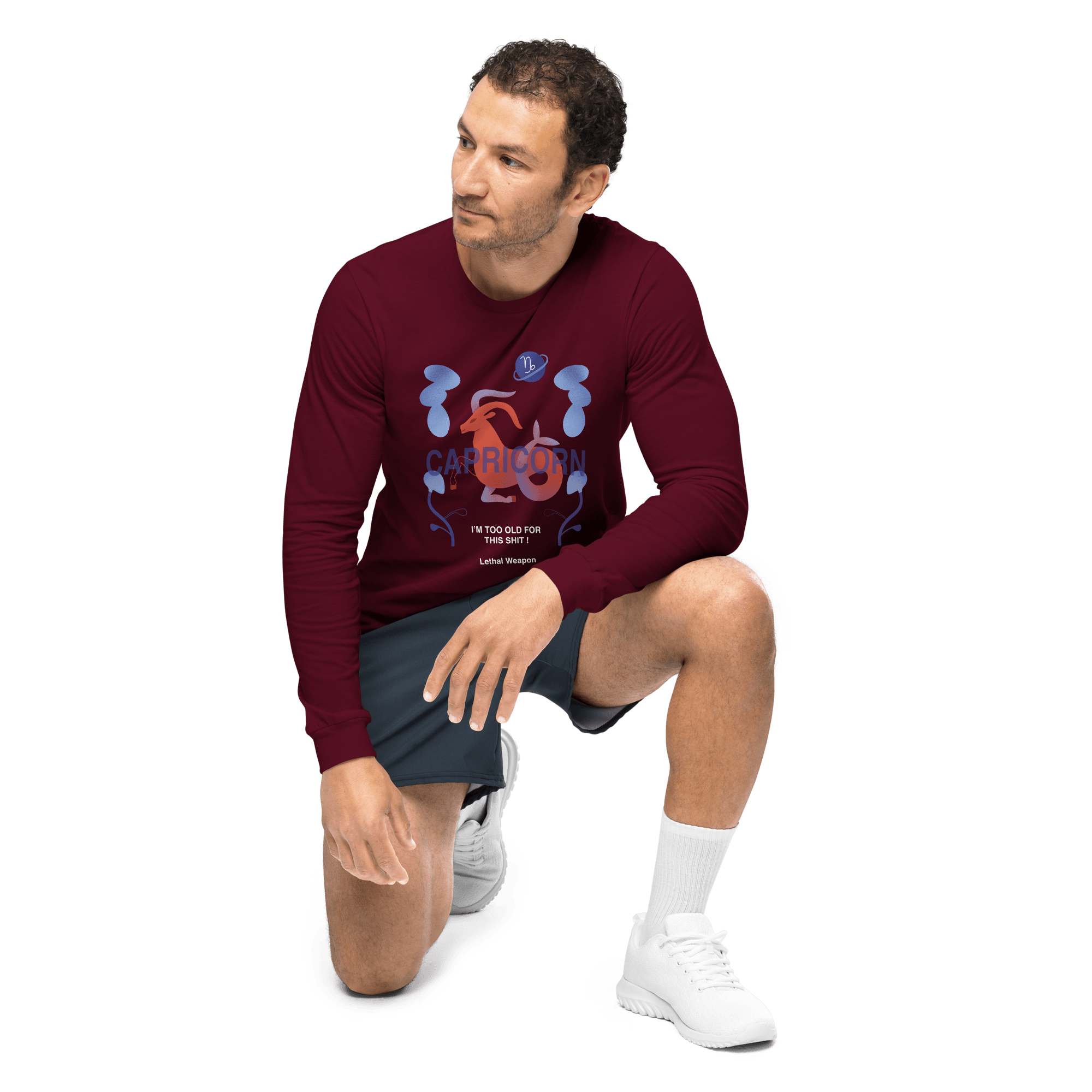 Capricorn Unisex Long Sleeve Tee - Lethal Weapon Edition - 