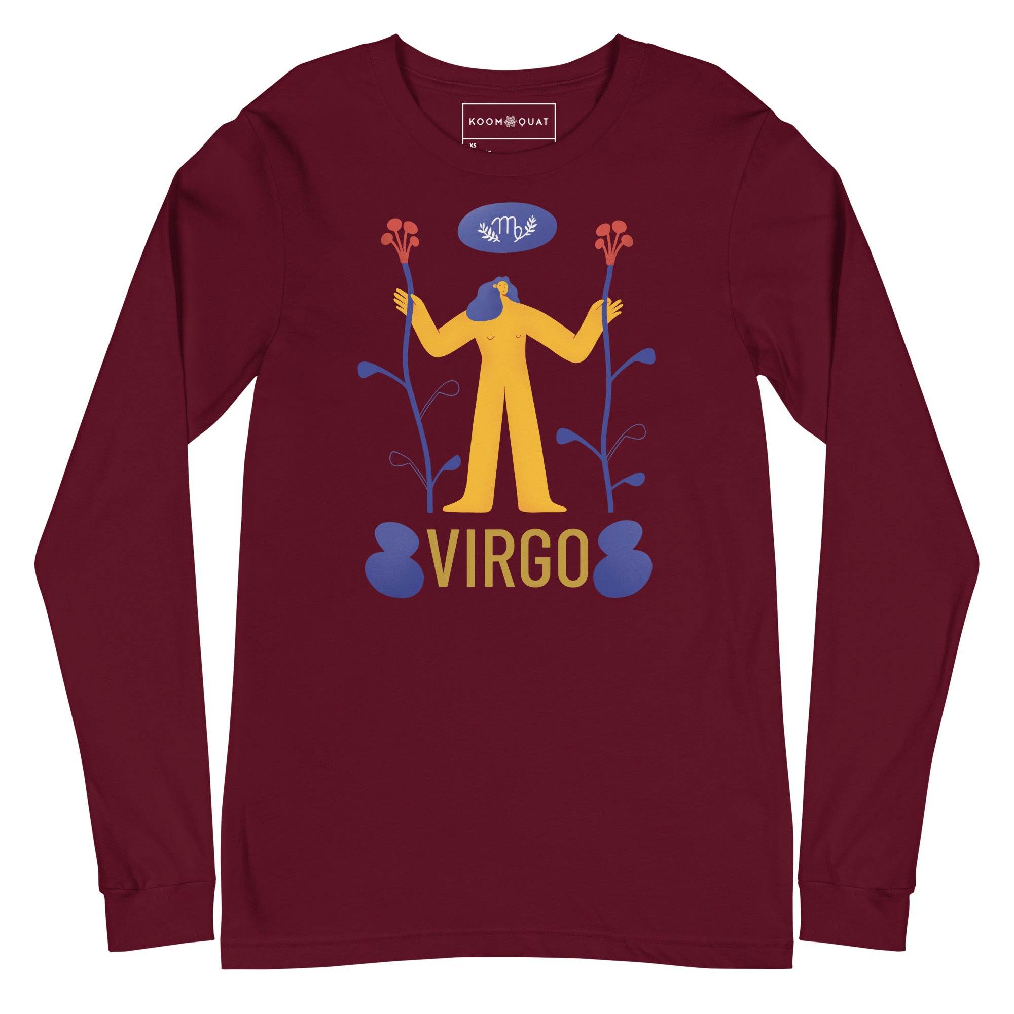 Virgo Unisex Long Sleeve Tee - Raw Edition - 
