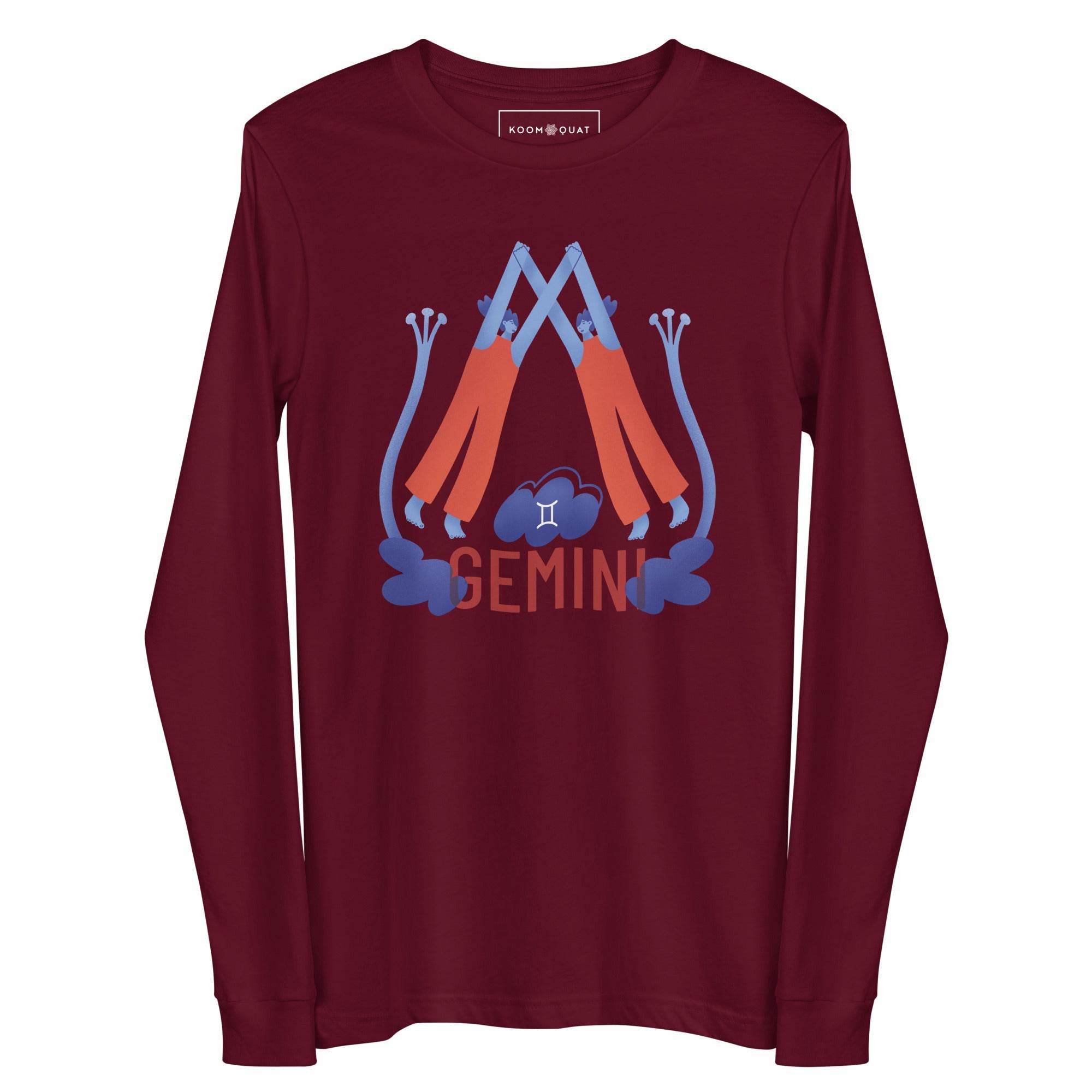 Gemini Unisex Long Sleeve Tee - Raw Edition - 