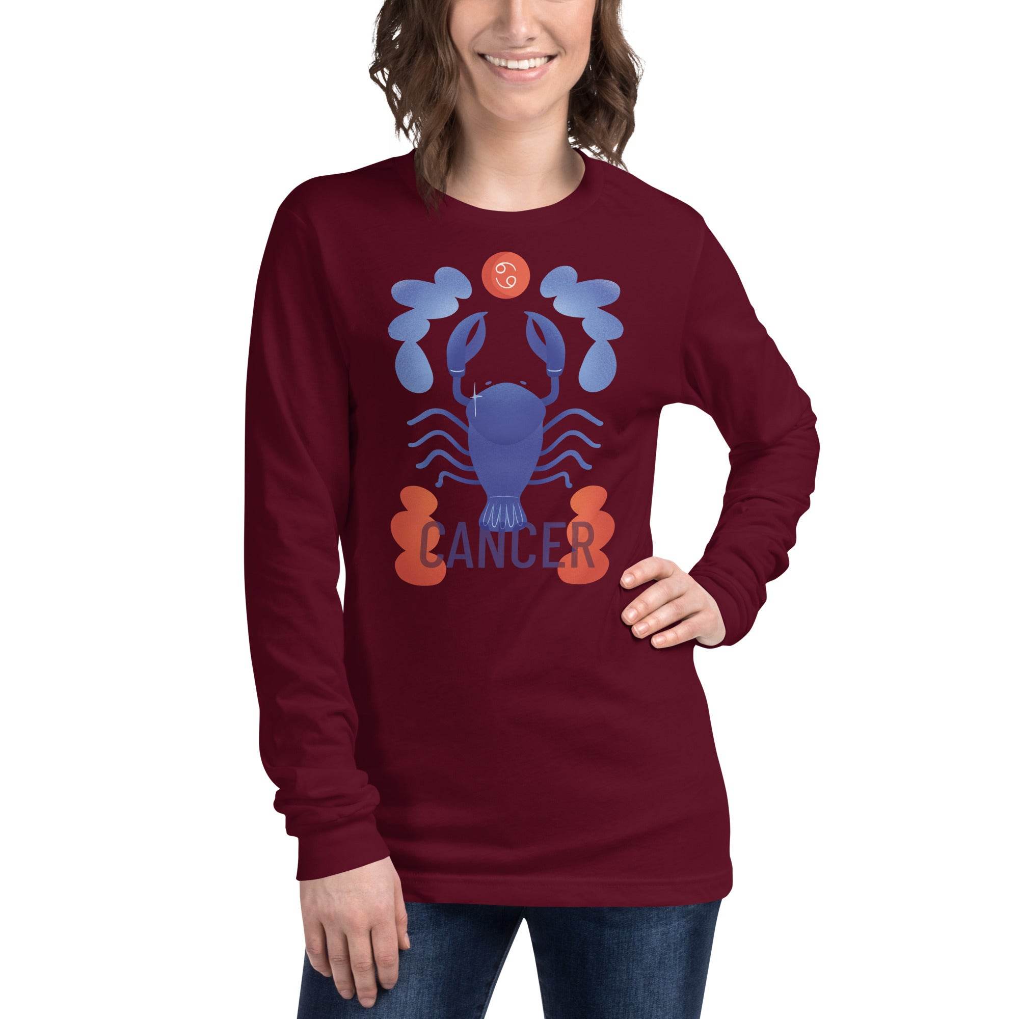 Cancer Unisex Long Sleeve Tee - Raw Edition - 
