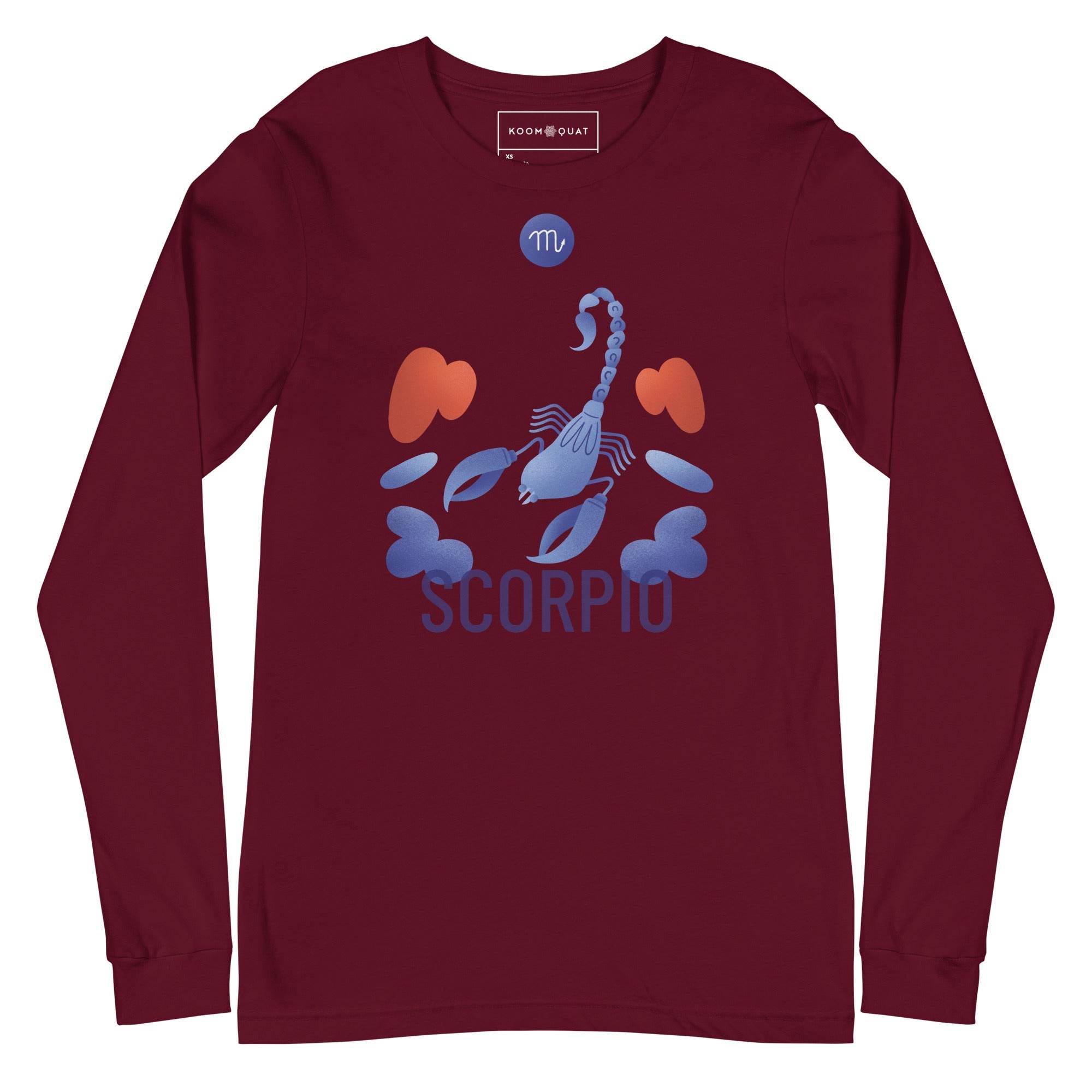Scorpio Unisex Long Sleeve Tee - Raw Edition - 