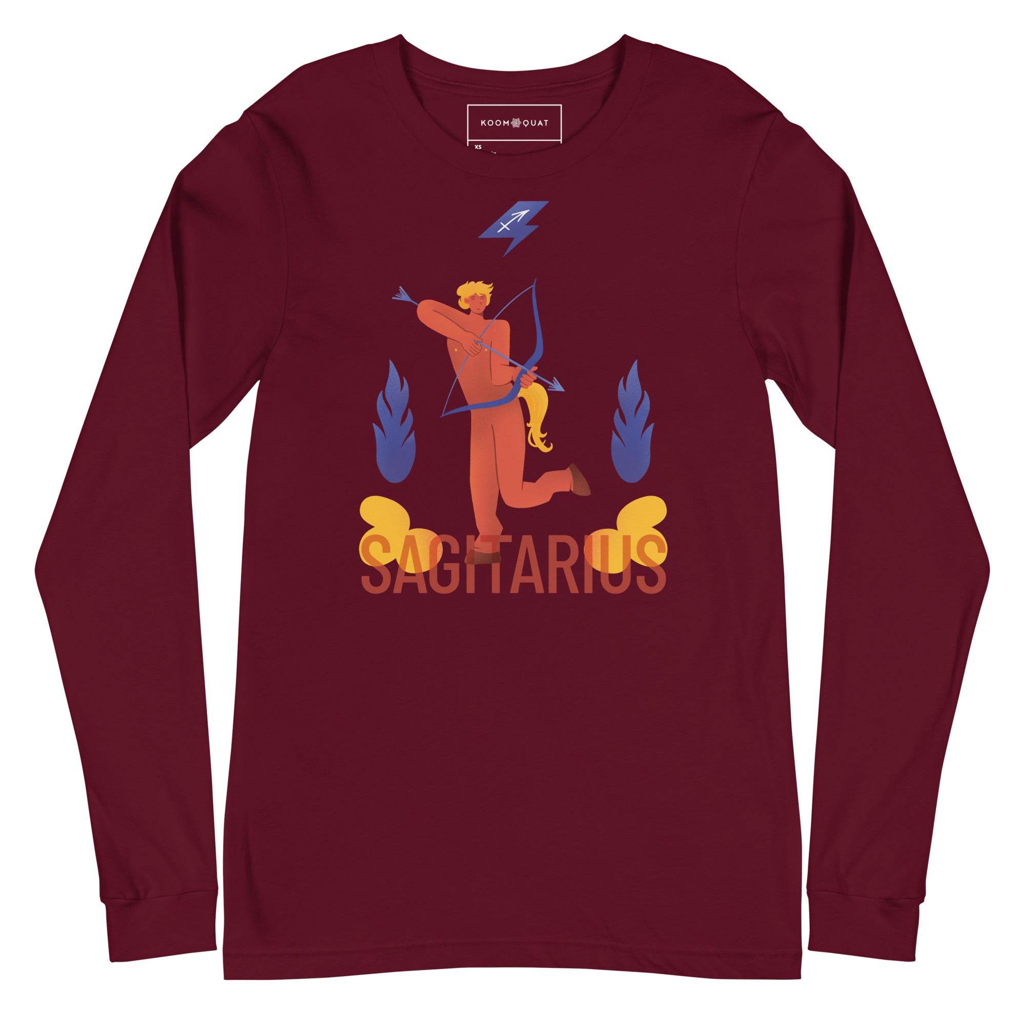 Sagittarius Unisex Long Sleeve Tee - Raw Edition - 