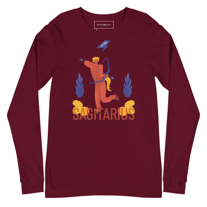 Sagittarius Unisex Long Sleeve Tee - Raw Edition