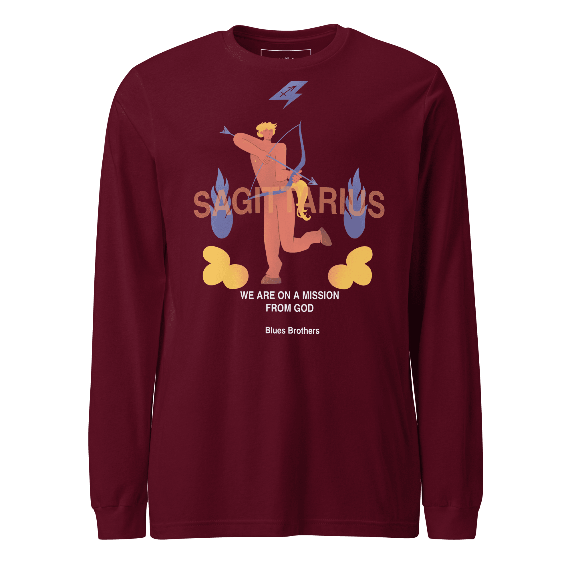 Sagittarius Unisex Long Sleeve Tee - The Blues Brothers Edition - 