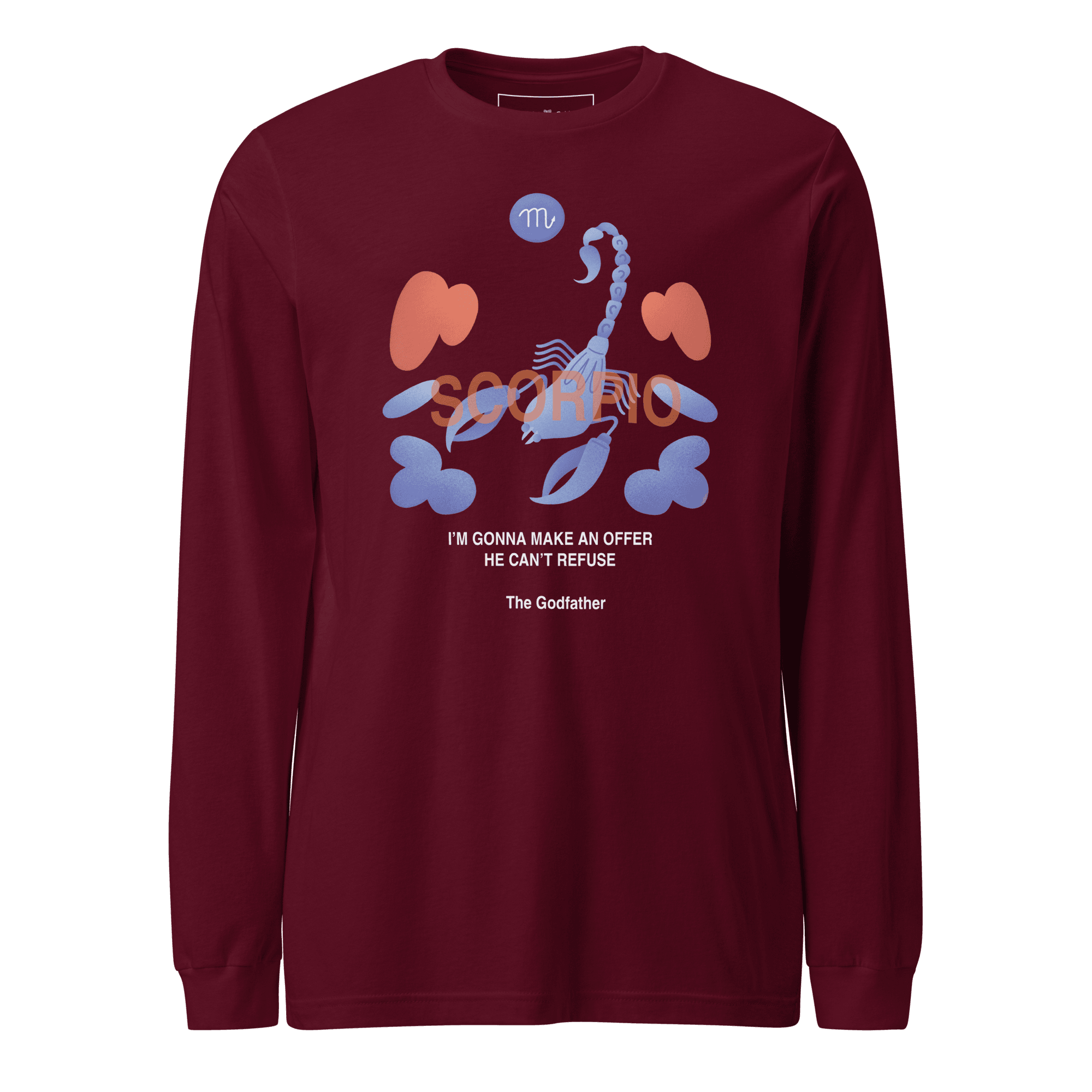 Scorpio Unisex Long Sleeve Tee - Godfather B Edition - 