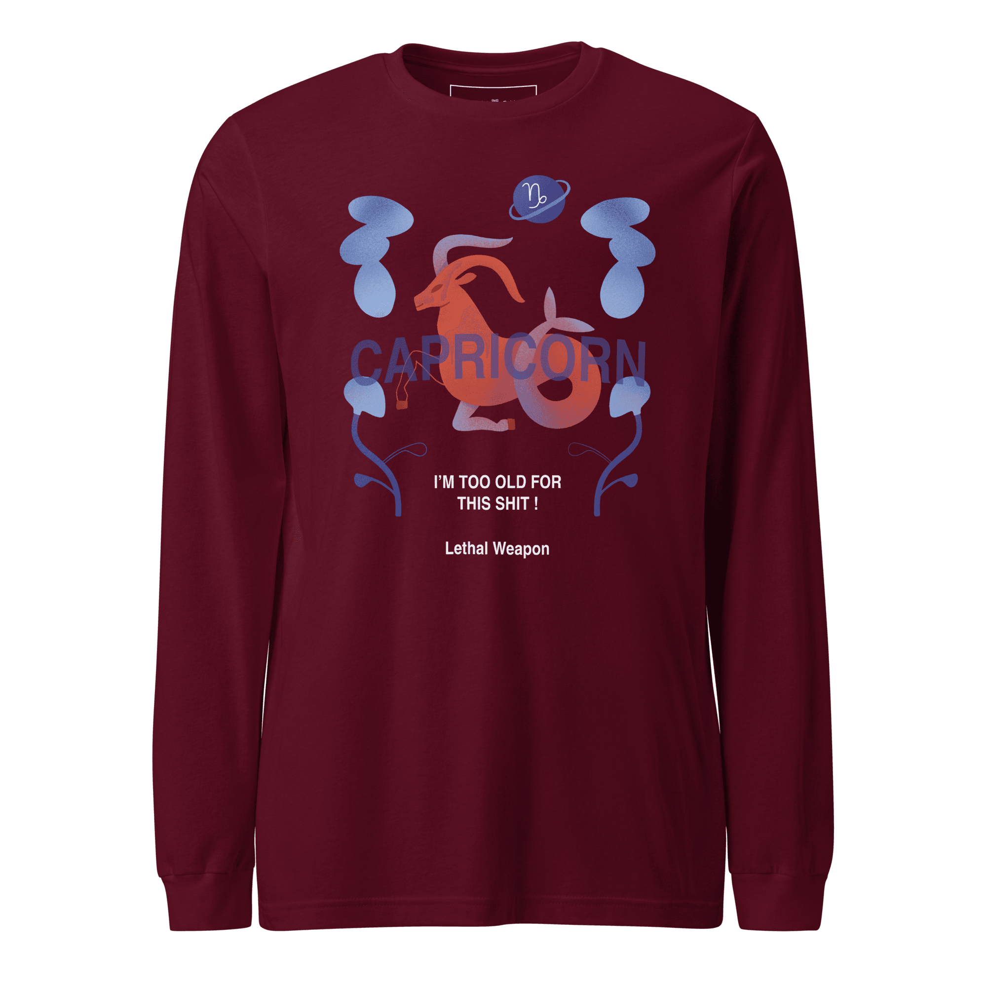 Capricorn Unisex Long Sleeve Tee - Lethal Weapon Edition - 