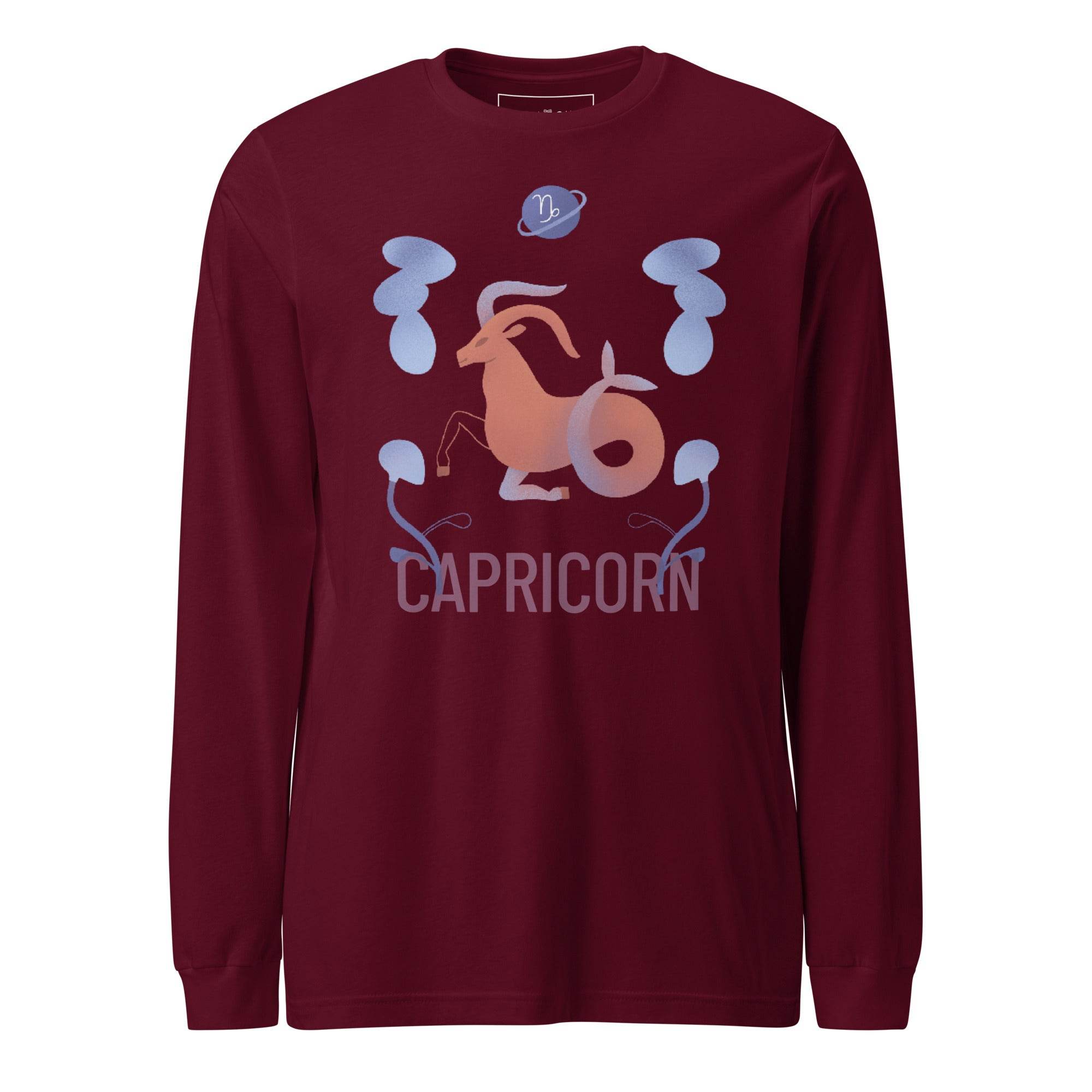 Capricorn Unisex Long Sleeve Tee - Raw Edition - 