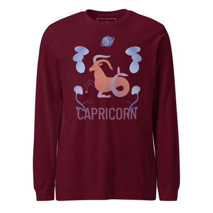 Capricorn Unisex Long Sleeve Tee - Raw Edition