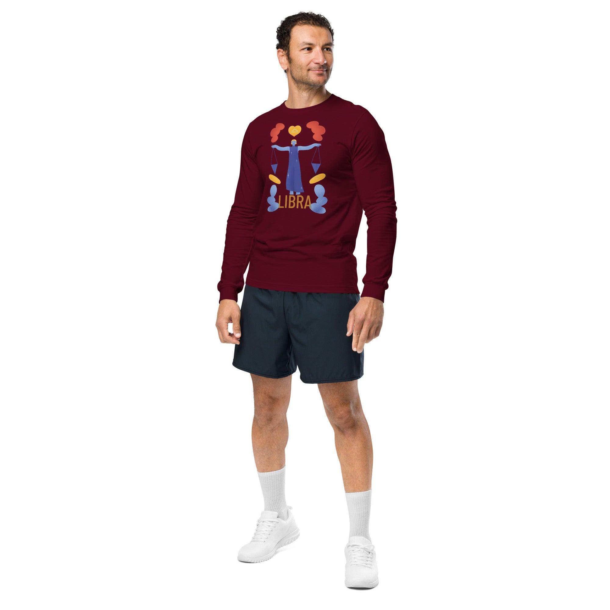 Libra Unisex Long Sleeve Tee - Raw Edition - 