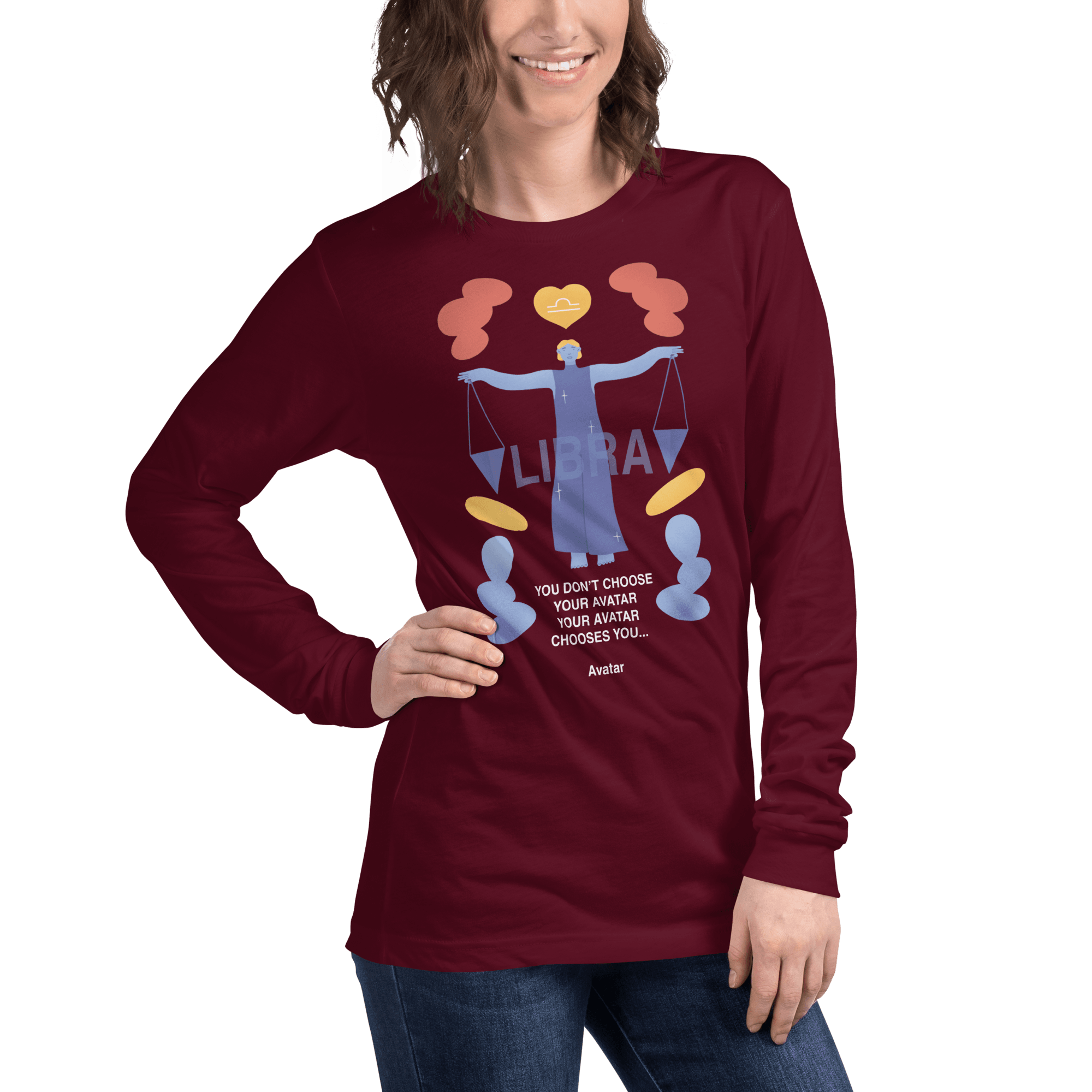 Libra Unisex Long Sleeve Tee - Avatar Edition - 