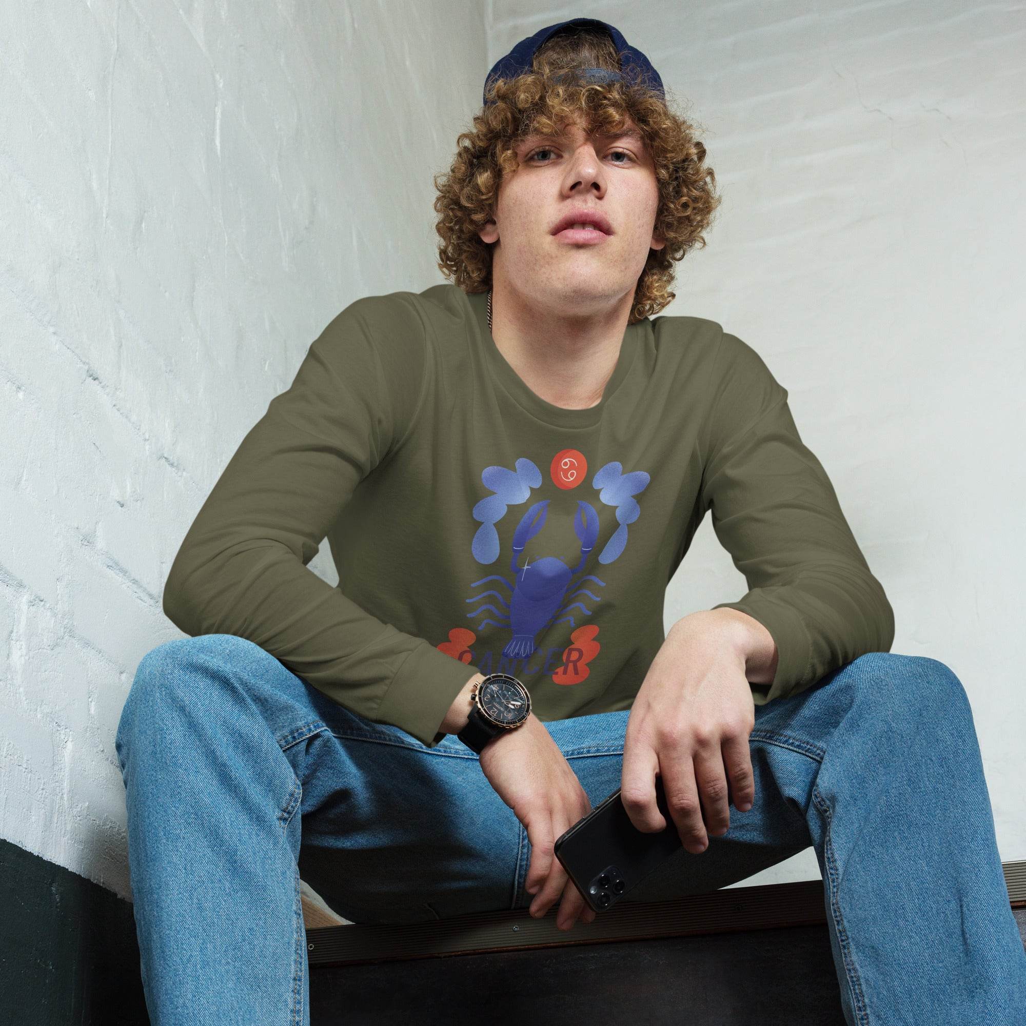 Cancer Unisex Long Sleeve Tee - Raw Edition - 