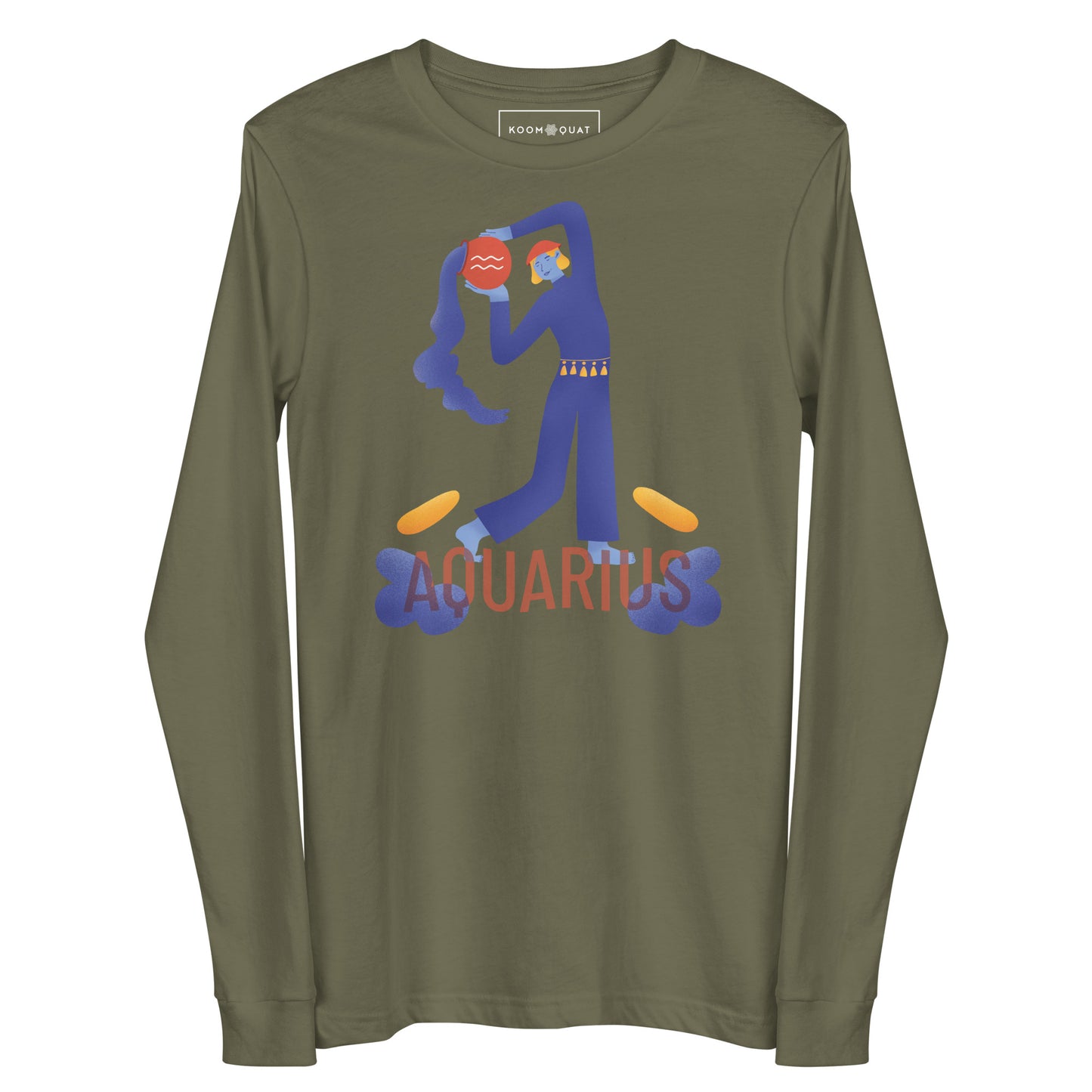 Aquarius Unisex Long Sleeve Tee - Raw Edition