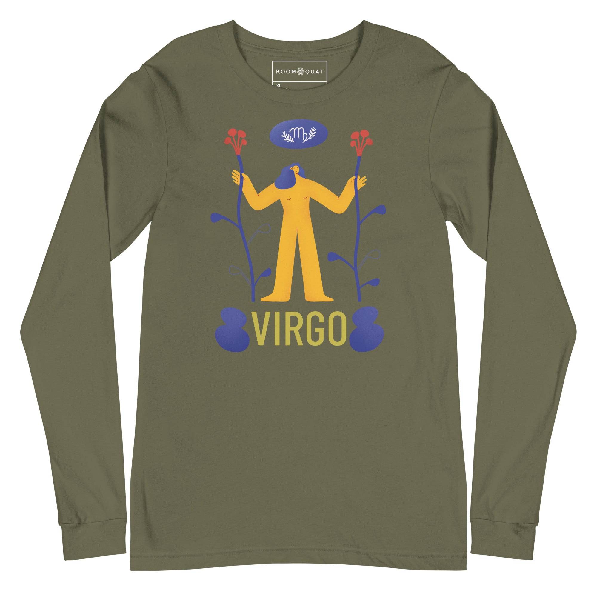 Virgo Unisex Long Sleeve Tee - Raw Edition - 
