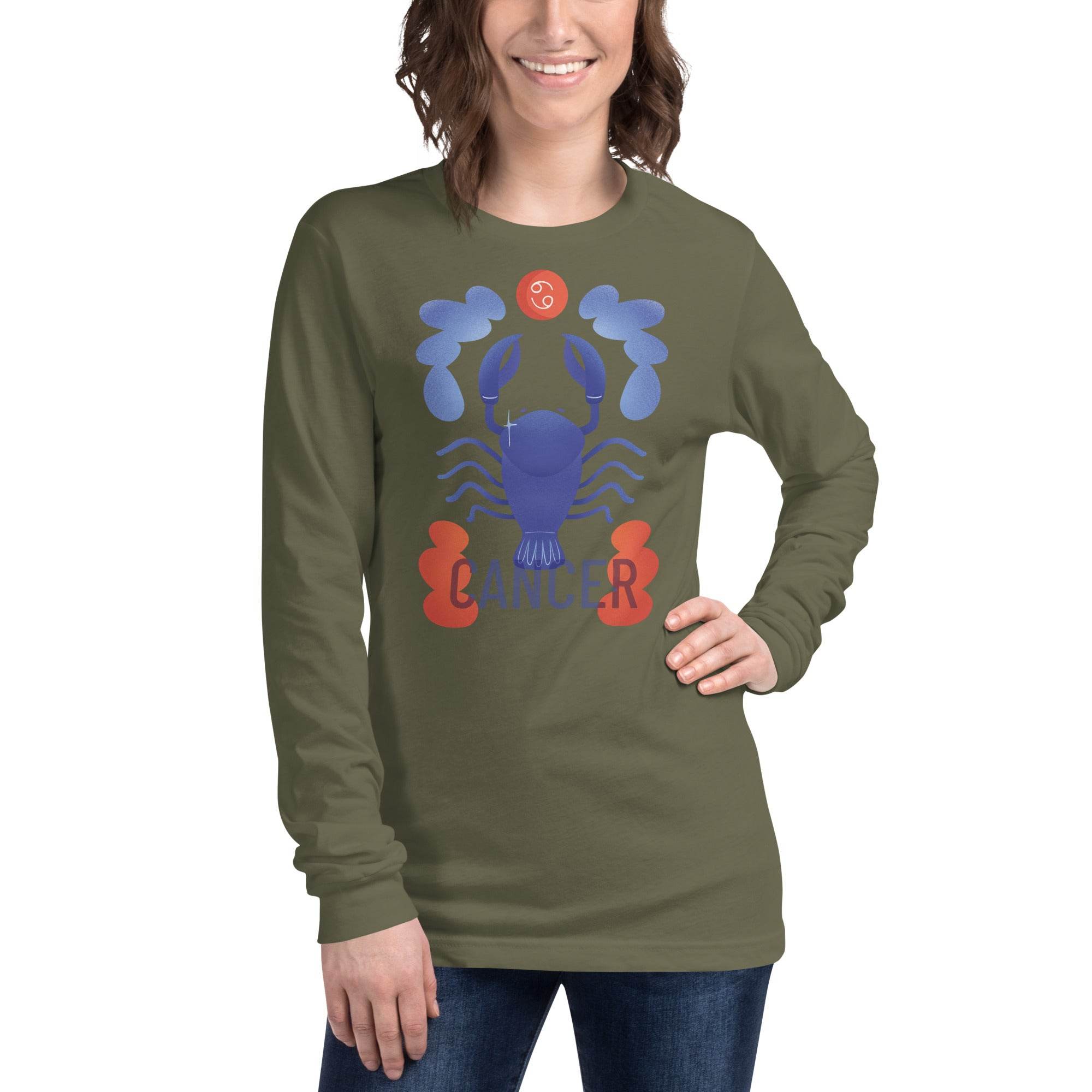 Cancer Unisex Long Sleeve Tee - Raw Edition - 