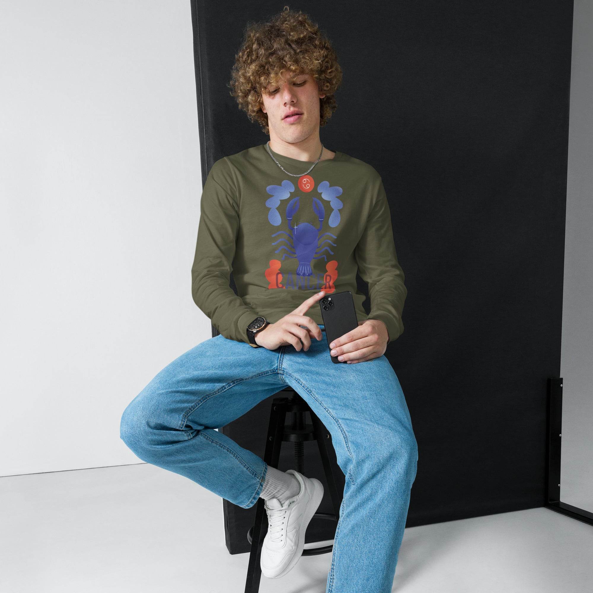 Cancer Unisex Long Sleeve Tee - Raw Edition - 