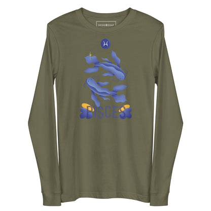 Pisces Unisex Long Sleeve Tee - Raw Edition