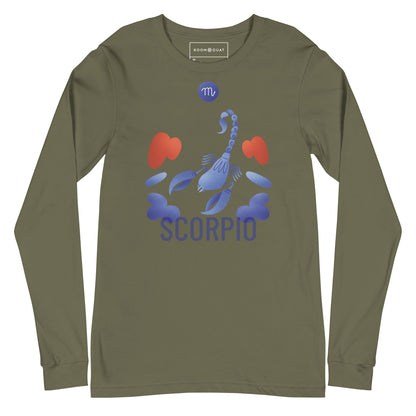 Scorpio Unisex Long Sleeve Tee - Raw Edition