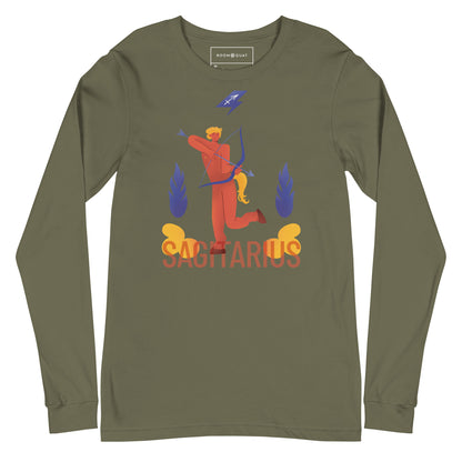 Sagittarius Unisex Long Sleeve Tee - Raw Edition