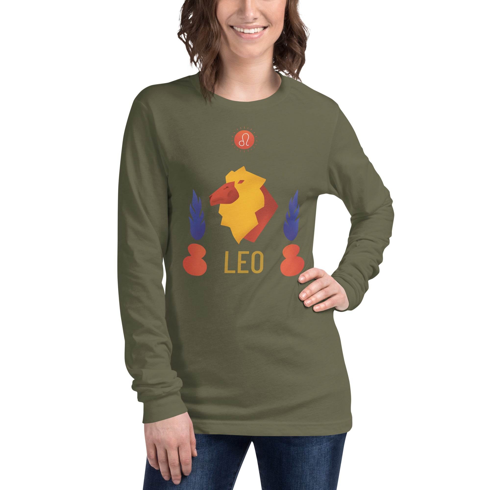 Leo Unisex Long Sleeve Tee - Raw Edition - 