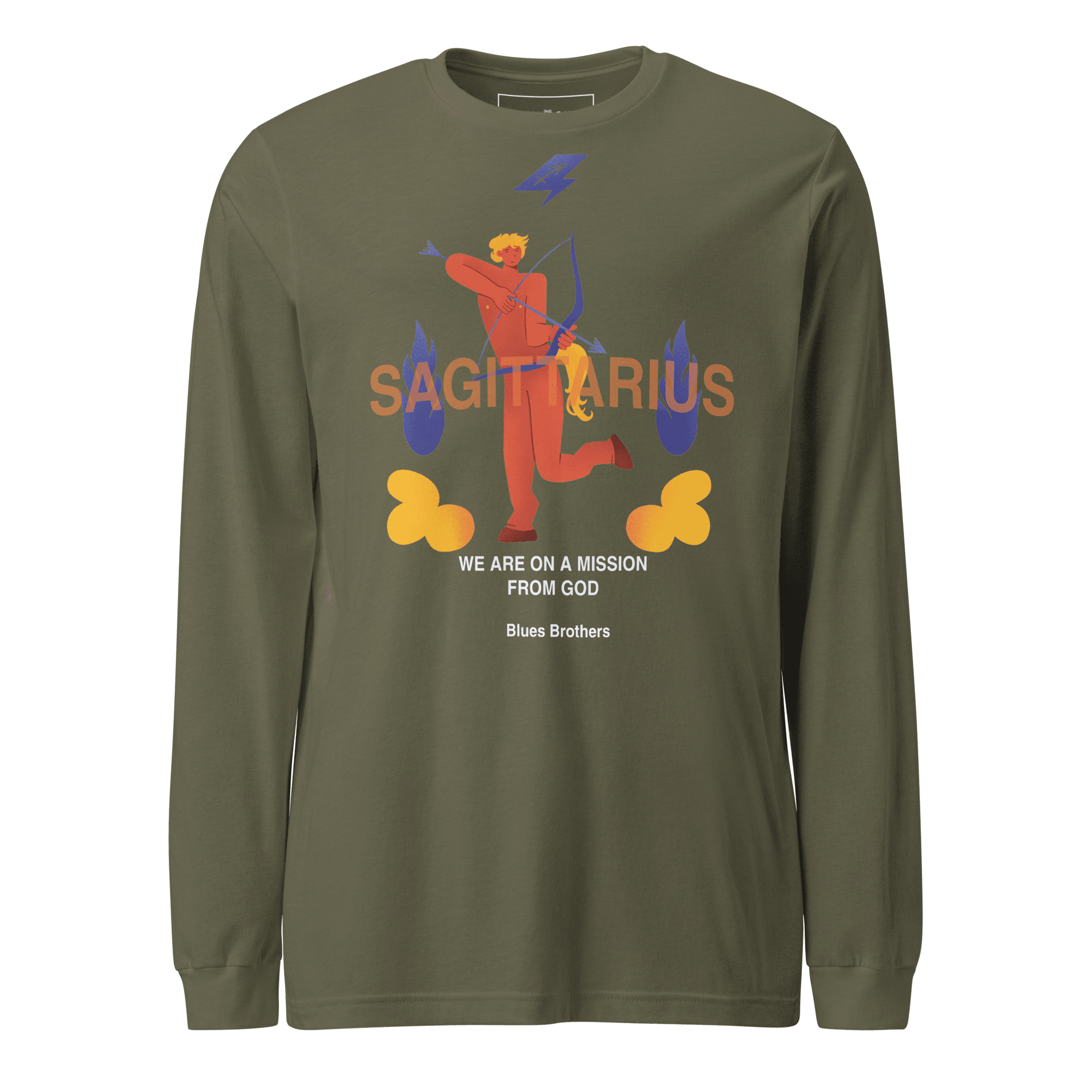 Sagittarius Unisex Long Sleeve Tee - The Blues Brothers Edition - 
