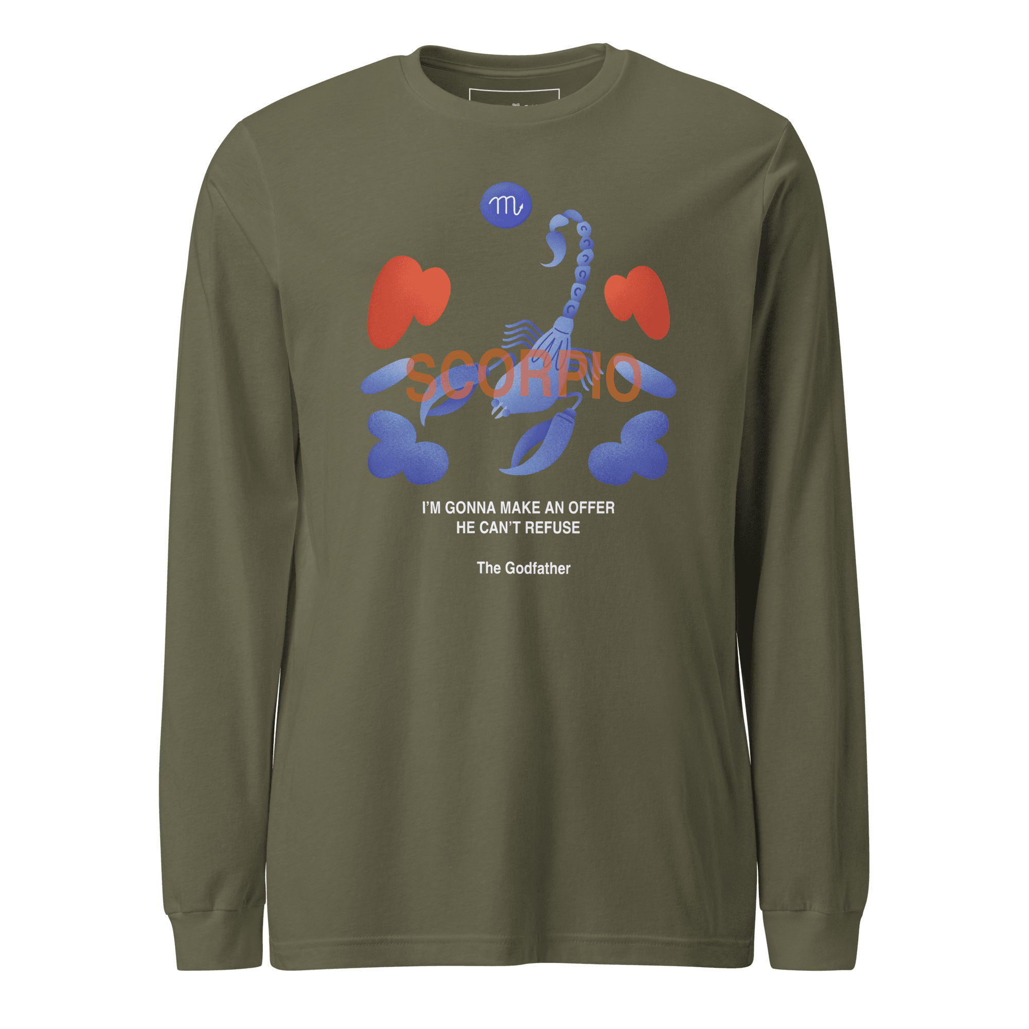 Scorpio Unisex Long Sleeve Tee - Godfather B Edition - 