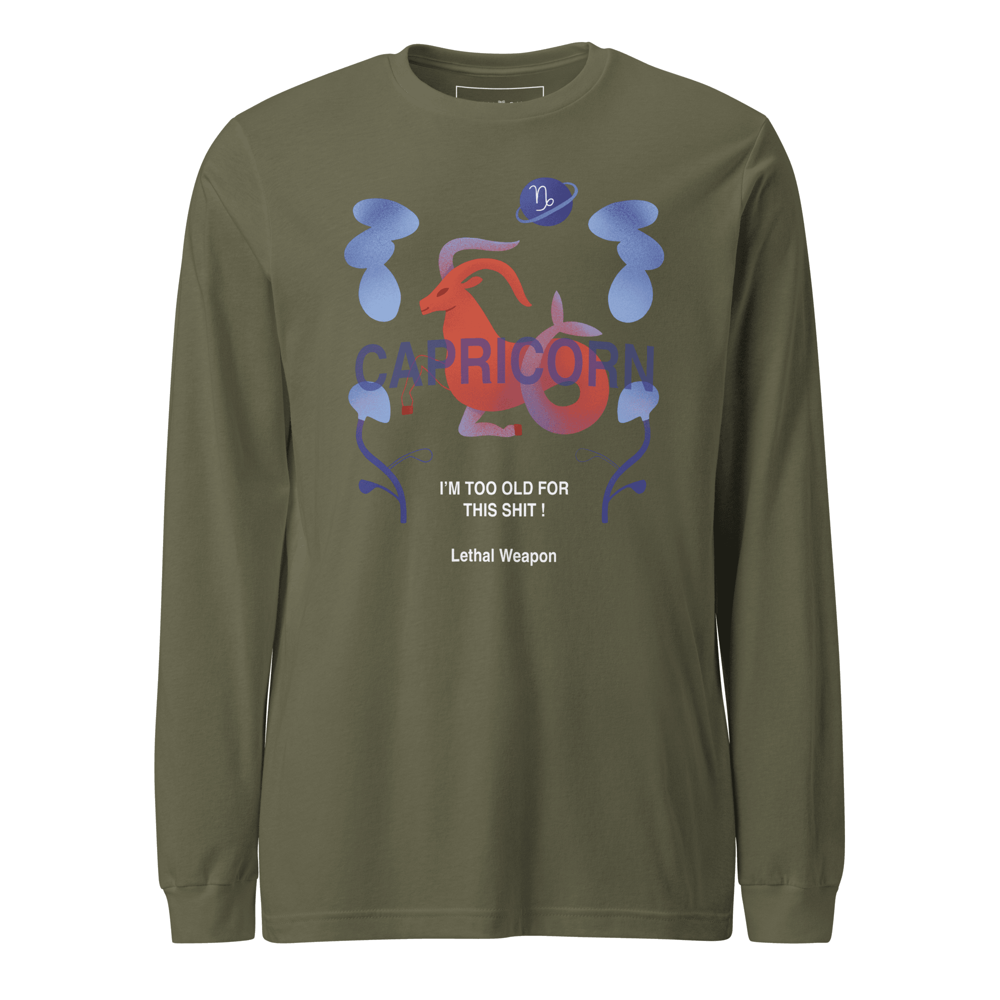 Capricorn Unisex Long Sleeve Tee - Lethal Weapon Edition - 