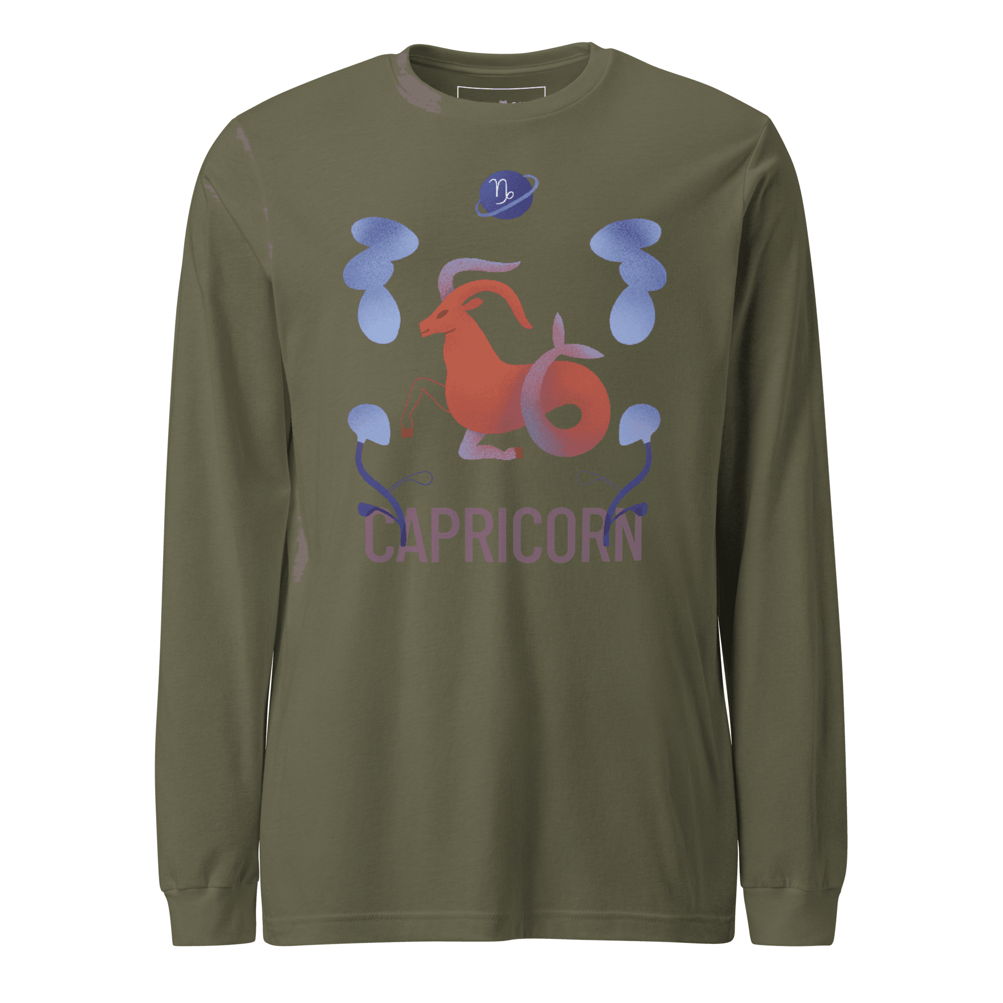 Capricorn Unisex Long Sleeve Tee - Raw Edition - 