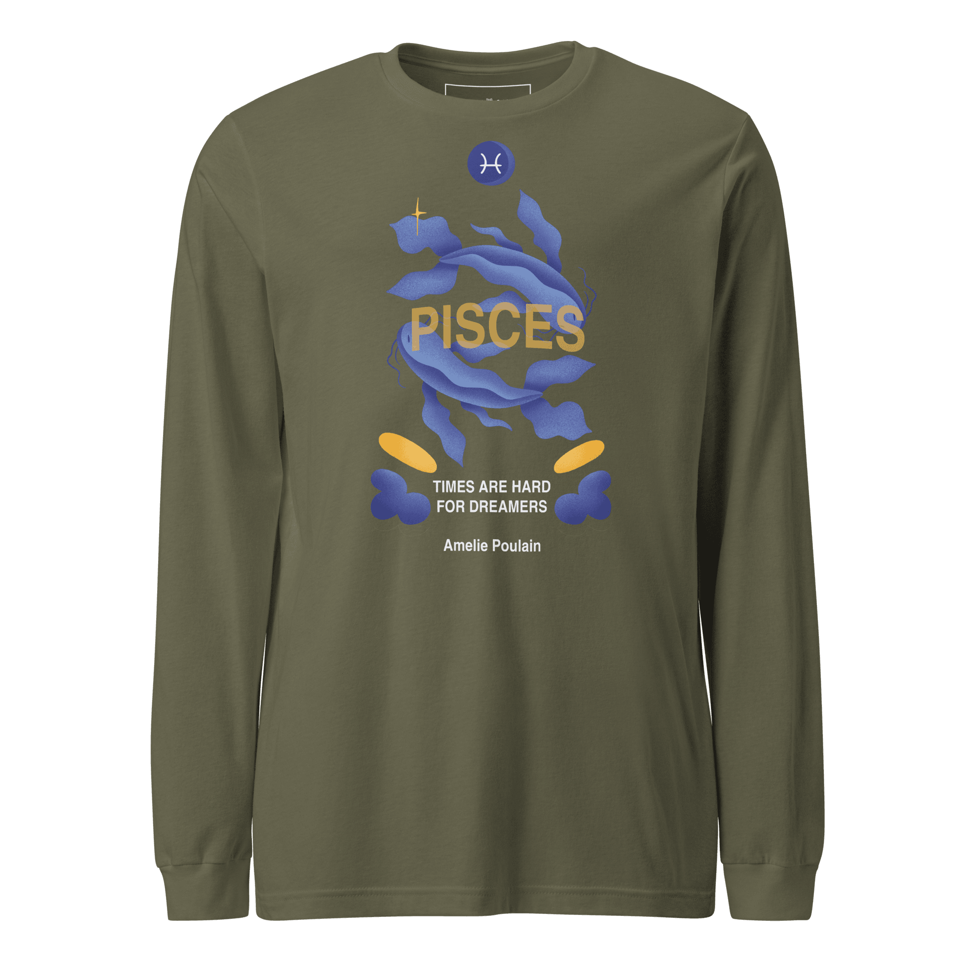 Pisces Unisex Long Sleeve Tee - Amelie Poulain Edition - 