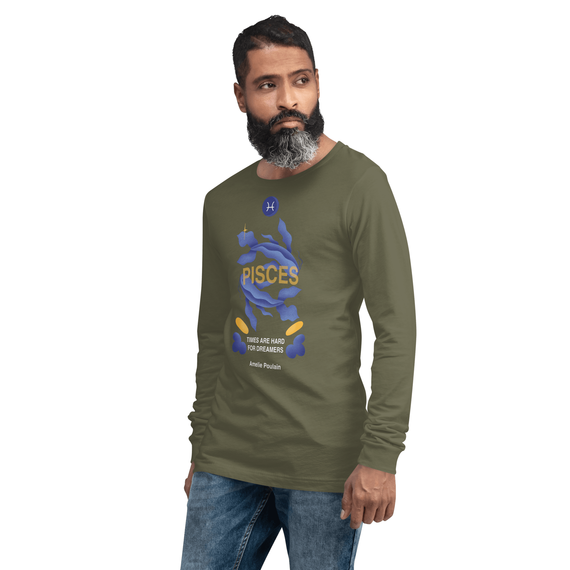 Pisces Unisex Long Sleeve Tee - Amelie Poulain Edition - 