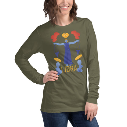 Libra Unisex Long Sleeve Tee - Raw Edition