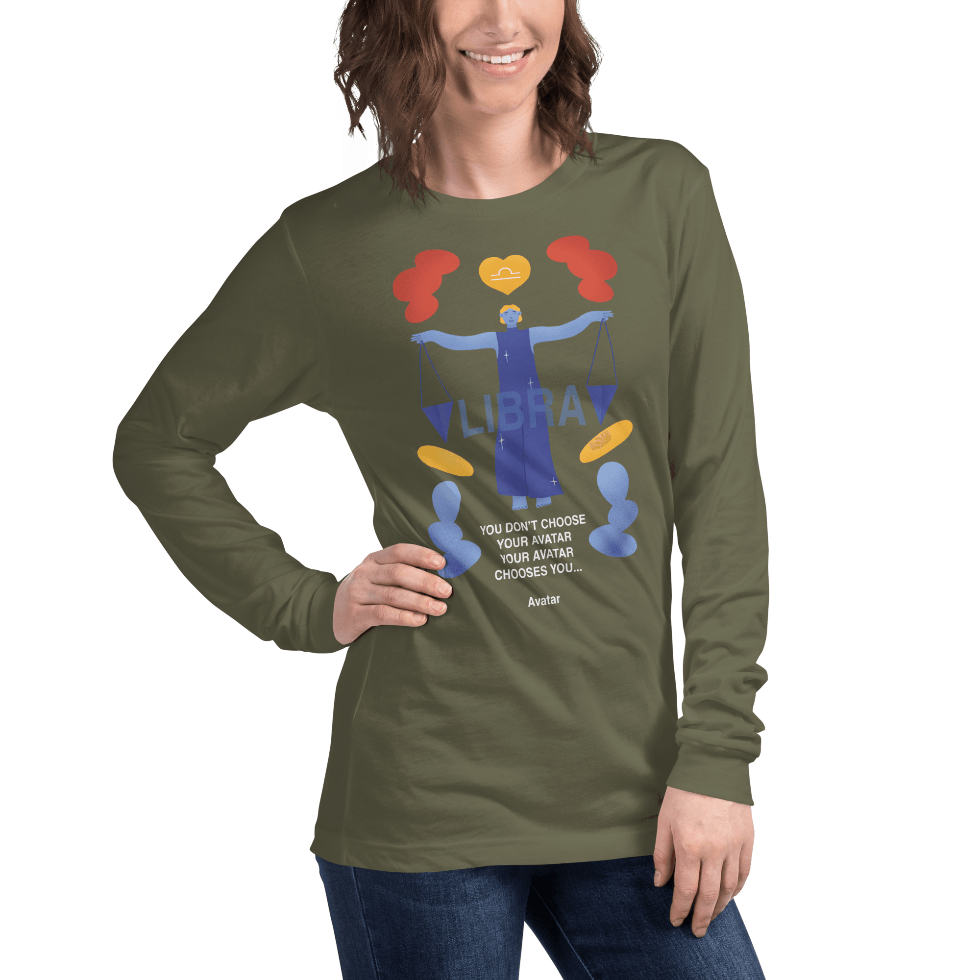 Libra Unisex Long Sleeve Tee - Avatar Edition - 