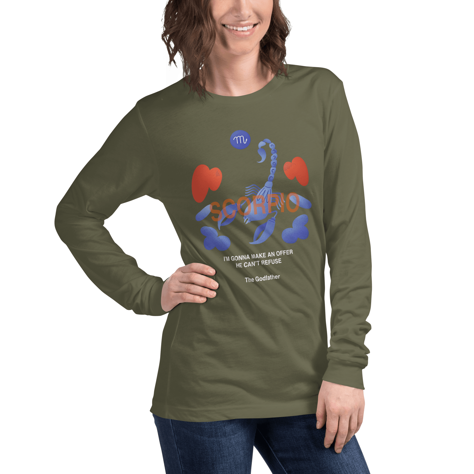 Scorpio Unisex Long Sleeve Tee - Godfather B Edition - 
