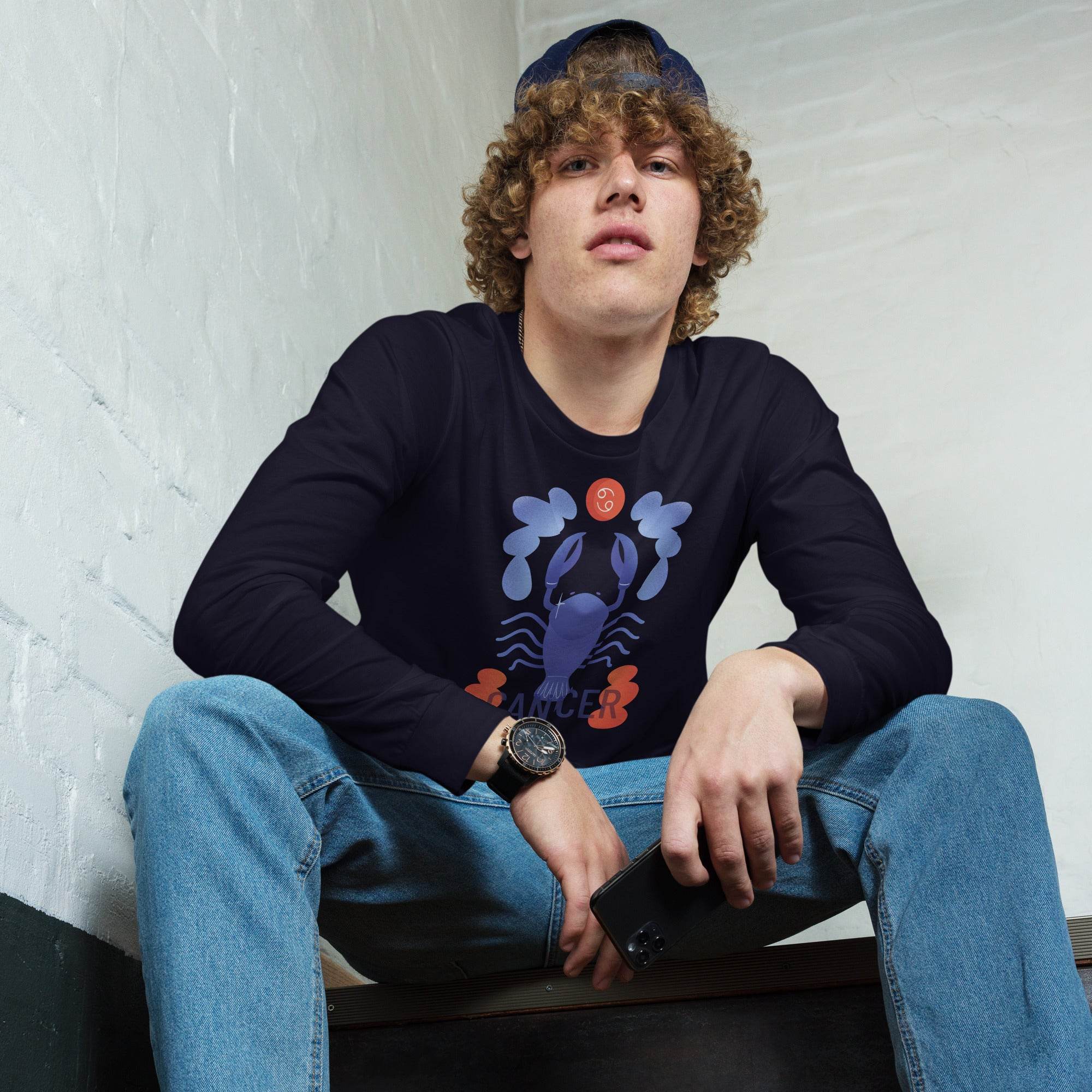 Cancer Unisex Long Sleeve Tee - Raw Edition - 