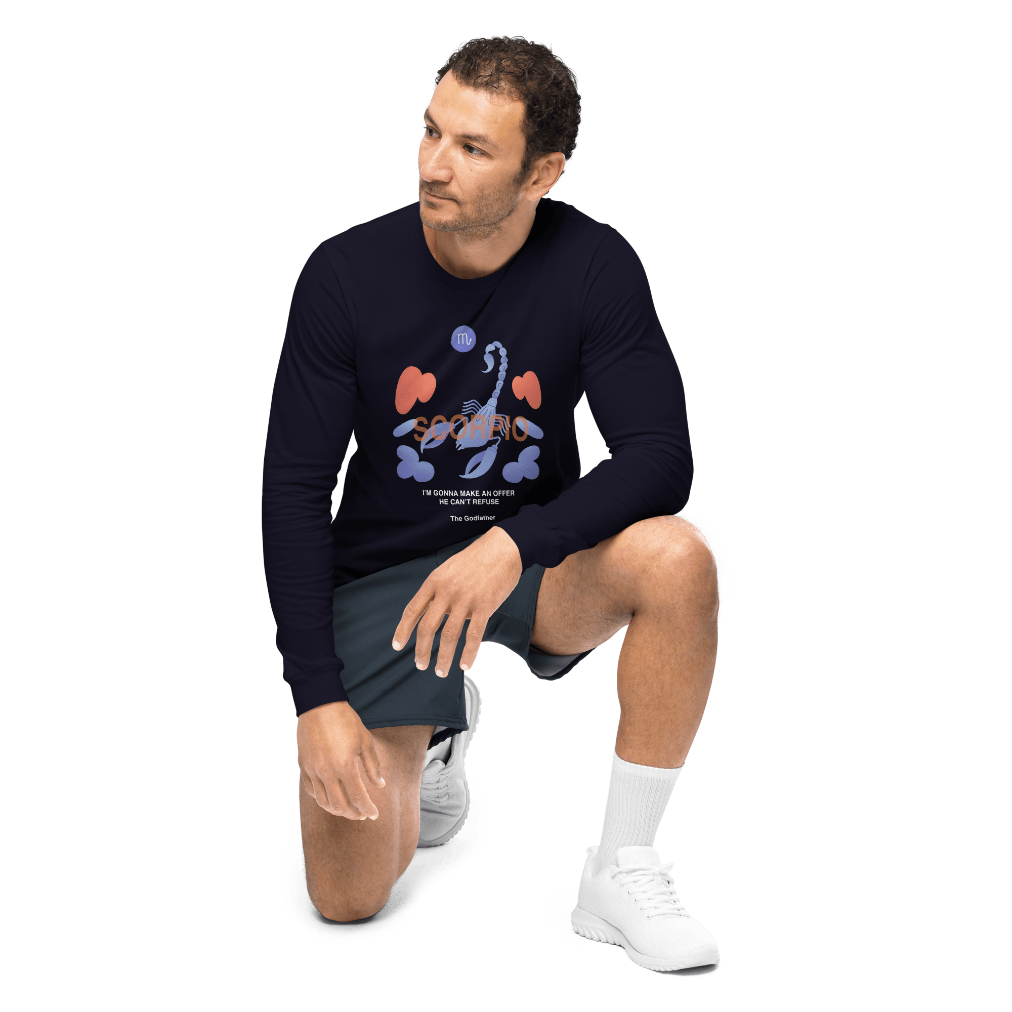 Scorpio Unisex Long Sleeve Tee - Godfather B Edition - 
