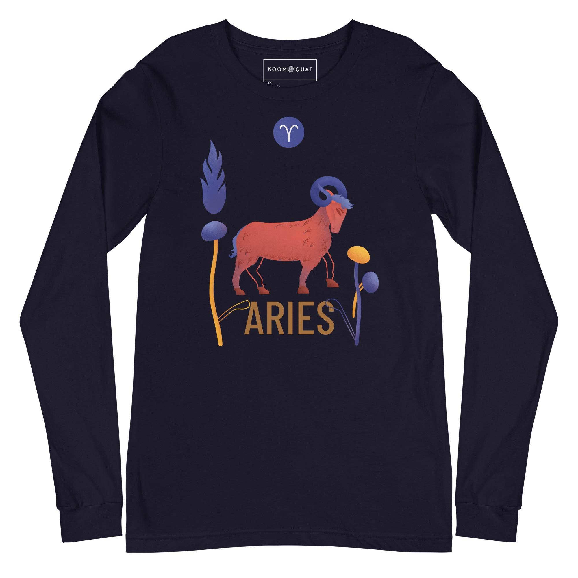 Aries Unisex Long Sleeve Tee Raw - 