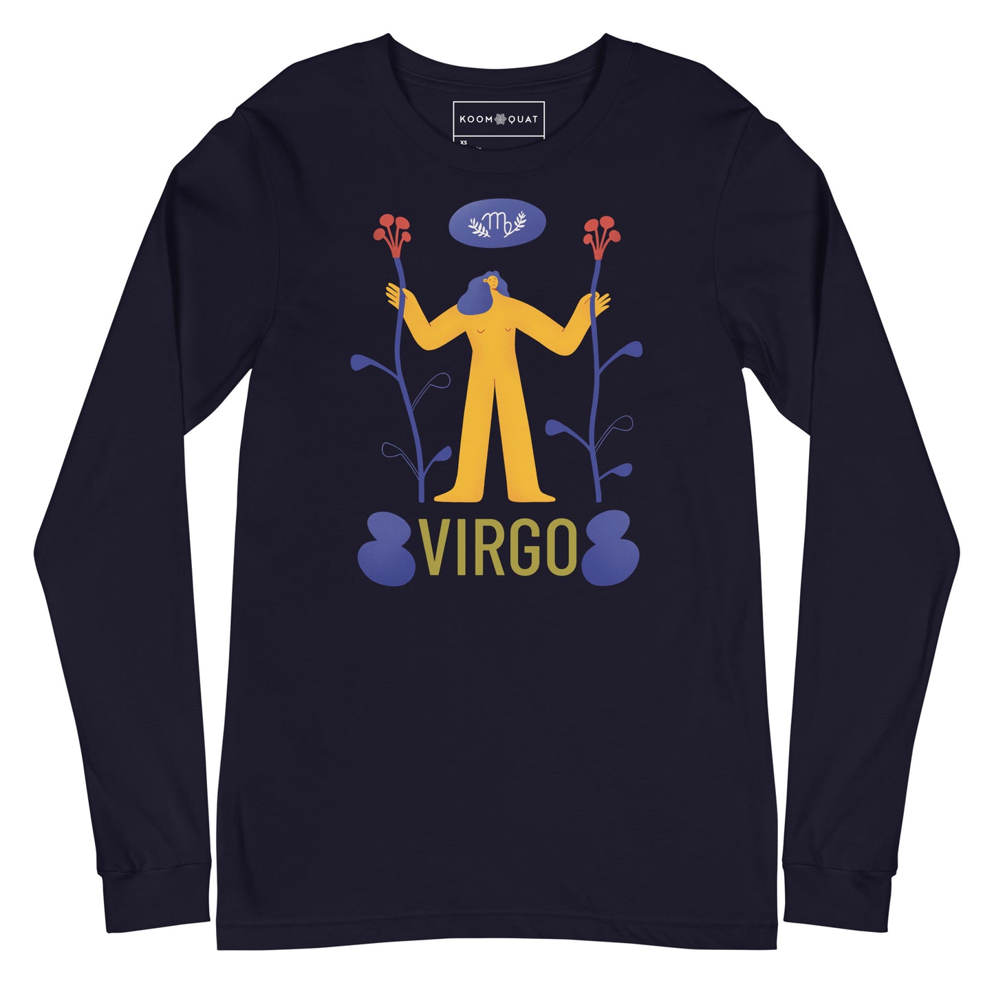 Virgo Unisex Long Sleeve Tee - Raw Edition