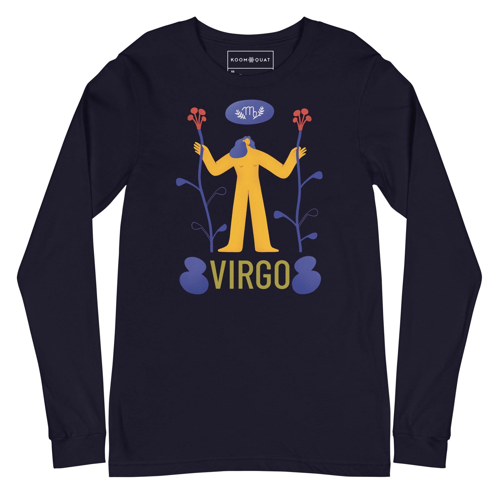Virgo Unisex Long Sleeve Tee - Raw Edition - 